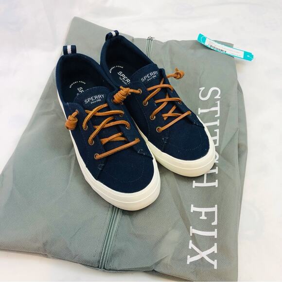 Sperry Navy Vibe Crest Sneaker - Picture 16 of 16